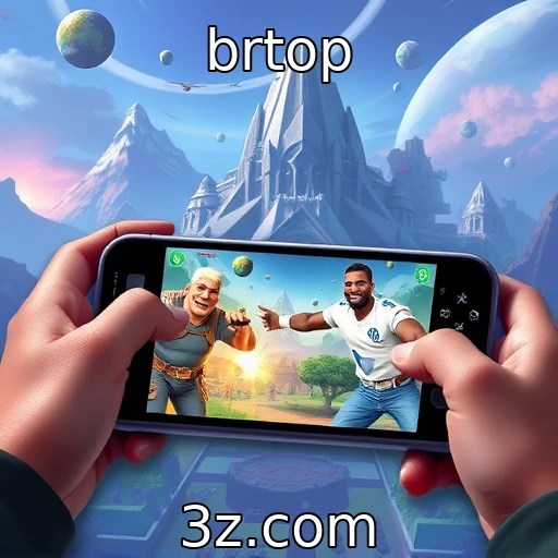 brtop : Jogos mobile superam consoles em popularidade